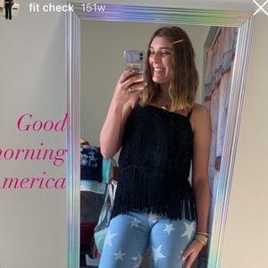 Theory Fringe Tank Top